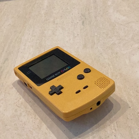 Nintendo Game Boy Color Console System Handheld Dandelion Yellow Gameboy - Picture 7 of 16